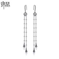 Korean Fashion Long Tassel Ear Hook Earring Gift Wholesale Nihaojewelry main image 1