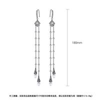 Korean Fashion Long Tassel Ear Hook Earring Gift Wholesale Nihaojewelry main image 6