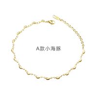 Fashion Anklet Little Pepper Multi-accessory Anklet Titanium Steel Plated With Three Layers Of Real Gold Anklet Nihaojewelry main image 5