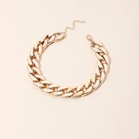 Fashion Simple Thick Chain Women's Necklace Wild Style Hiphop Port Style Accessories Jewelry Nihaojewelry main image 1