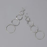 Simple Style Geometric Plating Alloy No Inlaid Earrings sku image 1