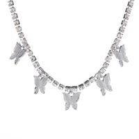 Fashion Butterfly Alloy Plating Women's Necklace sku image 4