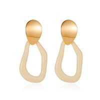 S925 Silbern Adel Temperament Einfache Geometrische Opal Ohrringe Internet-promi Süße Quaste Ohrringe All-match Stand Quelle sku image 10