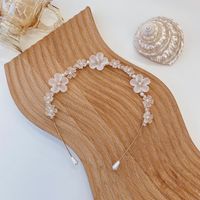 Korean Fairy Frosted Pearl Flower Fashion Headband For Ladies Wholesale sku image 1