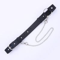 New Punk Style Belt Ladies Fashion Chain Decoration Trend With Jeans Belt Wholesale Nihaojewelry sku image 2