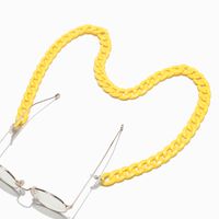 Resin Acrylic Plastic Lemon Yellow Glasses Chain Simple Retro Fashion Glasses Chain Wholesale Nihaojewelry main image 4