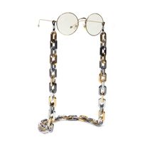 Hot Sale Fashion Simple Color Retention Gold Thick Rectangular Glasses Rope Glasses Chain Wholesale Nihaojewelry main image 4
