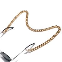 المألوف وبسيطة اللون الاحتفاظ الذهب سميكة الألومنيوم سلسلة نظارات حبل المعادن نظارات سلسلة الجملة Nihaojewelry main image 4