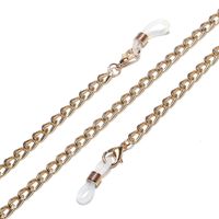 Fashionable And Simple Color Retention Gold Thin Aluminum Chain Glasses Rope Metal Glasses Chain Wholesale Nihaojewelry main image 5