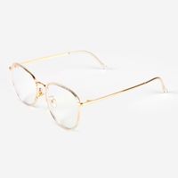 New Design Anti-blue Glasses Fashion All-match Metal Flat Myopia Glasses Frame Wholesale Nihaojewelry main image 1