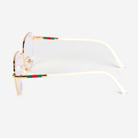 New Design Anti-blue Glasses Fashion All-match Metal Flat Myopia Glasses Frame Wholesale Nihaojewelry main image 5