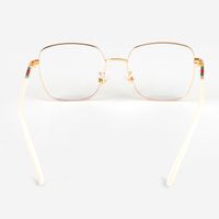 New Design Anti-blue Glasses Fashion All-match Metal Flat Myopia Glasses Frame Wholesale Nihaojewelry main image 6