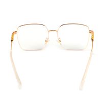 New Design Anti-blue Glasses Fashion All-match Metal Flat Myopia Glasses Frame Wholesale Nihaojewelry main image 6