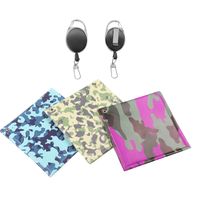 Fashion New Korean Trendy Golf Ball Hanging Ring Wipes Camouflage Double-sided Cotton Golf Ball Wipes Nihaojewelry main image 1