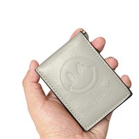 Korean Fashion New Wallet Mini Magnet Wallet Change Card Holder Ultra-thin Smiley Wallet Holder Wholesale Nihaojewelry main image 1