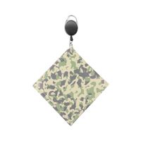 Fashion New Korean Trendy Golf Ball Hanging Ring Wipes Camouflage Double-sided Cotton Golf Ball Wipes Nihaojewelry sku image 3