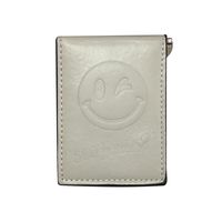 Korean Fashion New Wallet Mini Magnet Wallet Change Card Holder Ultra-thin Smiley Wallet Holder Wholesale Nihaojewelry sku image 2