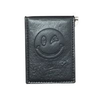 Korean Fashion New Wallet Mini Magnet Wallet Change Card Holder Ultra-thin Smiley Wallet Holder Wholesale Nihaojewelry sku image 4