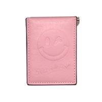 Korean Fashion New Wallet Mini Magnet Wallet Change Card Holder Ultra-thin Smiley Wallet Holder Wholesale Nihaojewelry sku image 5