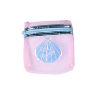 Korean Fashion Mesh Shell Storage Bag Transparent Sanitary Napkin Bag For Girls Sanitary Napkin Bag For Girls Nihaojewelry sku image 2