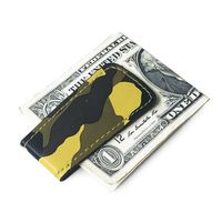 Fashion Korean New Camouflage Wallet Mini Magnet Clip Simple Ultra-thin Wallet Coin Wallet Wholesale Nihaojewelry sku image 1
