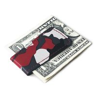 Fashion Korean New Camouflage Wallet Mini Magnet Clip Simple Ultra-thin Wallet Coin Wallet Wholesale Nihaojewelry sku image 2