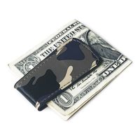 Fashion Korean New Camouflage Wallet Mini Magnet Clip Simple Ultra-thin Wallet Coin Wallet Wholesale Nihaojewelry sku image 3