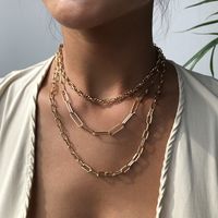 Fashion Bohemia Neck Accessories Retro Necklaces Alloy Necklaces Multi-layer Suit Necklace For Women Wholesale Nihaojewelry main image 2