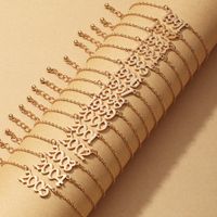 Fashion  Hot-selling Digital  Retro Simple Vintage Anklet  Wholesale Nihaojewelry main image 4