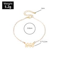 Fashion  Hot-selling Digital  Retro Simple Vintage Anklet  Wholesale Nihaojewelry main image 3