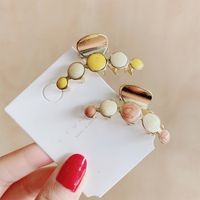 Fashion  New Metal Color Flow Sofa Card Clip For Women Top Clip Bangs Clip Sweet Hair Accessories Nihaojewelry main image 6