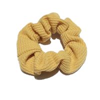 Korean  Simple Striped Fabric Hair Scrunchies  Solid Color Diagonal Stripes Small Cute Ball Head Rubber Band Wholesale Nihaojewelry main image 6