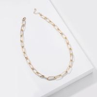 Fashion New Jewelry Handmade Chain Simple Chain Women's Necklaces All-match Retro Wholesale Nihaojewery main image 2