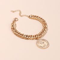 New Fashion Simple High-end Lady Retro Thick Chain Bracelet Nihaojewelry Wholesale main image 4