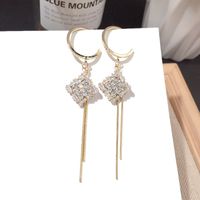 New Tassel Long Earring Silver Needle Wholesale Nihaojewelry main image 5