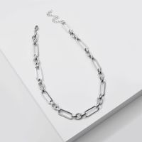 Fashion Handmade Neck Chain Simple Chain Women's Necklace Retro All-match Necklaces Wholesale Nihaojewelry sku image 1