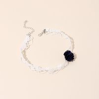 2020 Neue Art Einfache Spitze Halskette, Ins Super Fee Blume Halskette Halskette, Choker Kurze Schlüsselbein Kette sku image 2