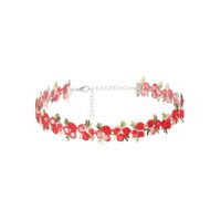 Retro Lace Tie Flower Collar Choker Short Clavicle Necklace Wholesale Nihaojewelry sku image 1