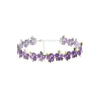Retro Lace Tie Flower Collar Choker Short Clavicle Necklace Wholesale Nihaojewelry sku image 2