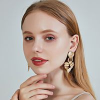 Hot Sale Earrings New S925 Silver Needle Bow Stud Earrings Love Earrings Wholesale Nihaojewelry main image 4