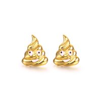 Alloy Oil Dripping Fashion Smile Emoji Dogs Ladybugs Earrings Nihaojewelry main image 6