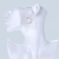 Bijoux D&#39;oreille De Mode Simples Noeud Concentrique Creux Cercle Géométrique Boucles D&#39;oreilles Nouées Nihaojewelry main image 3