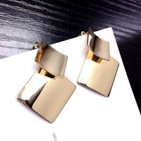 Korea's New Metal Diamond Pendants Exaggerated Long Earrings Wholesale Nihaojewelry main image 4