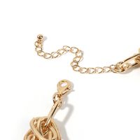 Exaggerated Multi-layer Metal Clavicle Chain Hip Hop Necklace Wholesale Nihaojewelry main image 5