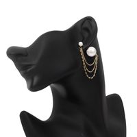 Einfacher Langer Perlen Ohrring Im Ins-stil, Europäischer Und Amerikanischer Retro-hongkong-stil, High-end-quaste-ohrringe Ear Rings main image 3