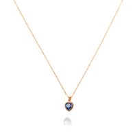 Fashion New Simple Trend Korea All-match Diamond Love Necklace Wholesale Nihaojewelry main image 5