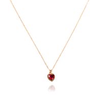 Fashion New Simple Trend Korea All-match Diamond Love Necklace Wholesale Nihaojewelry main image 6