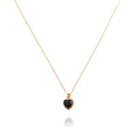 Fashion New Simple Trend Korea All-match Diamond Love Necklace Wholesale Nihaojewelry sku image 1