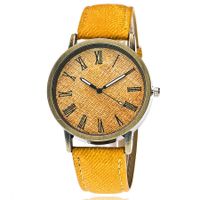 Roman Number Casual Simple Pure Color Ladies Fashion Casual Wrist Croboy Watch Nihaojewelry main image 4