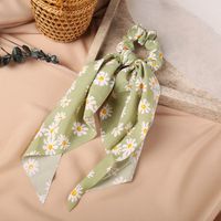 Retro Daisy Simple Floral Fashion Bow Sweet Tie All-match Hair Scrunchies Wholesale Nihaojewelry main image 4